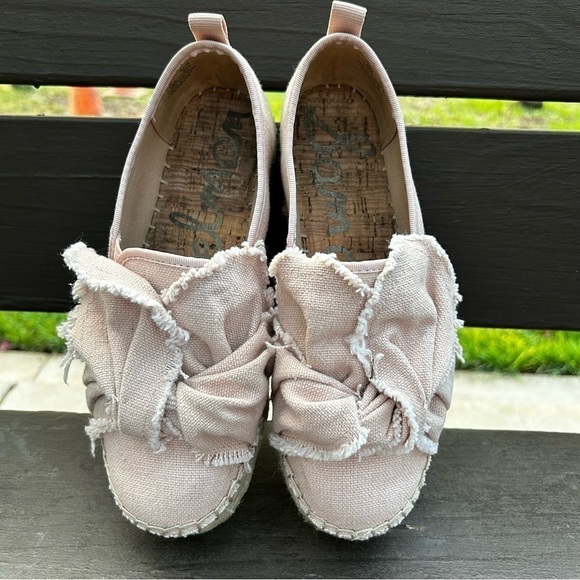 Sam Edelman Shoes - Sam Edelman Cabrera pink espadrille platforms